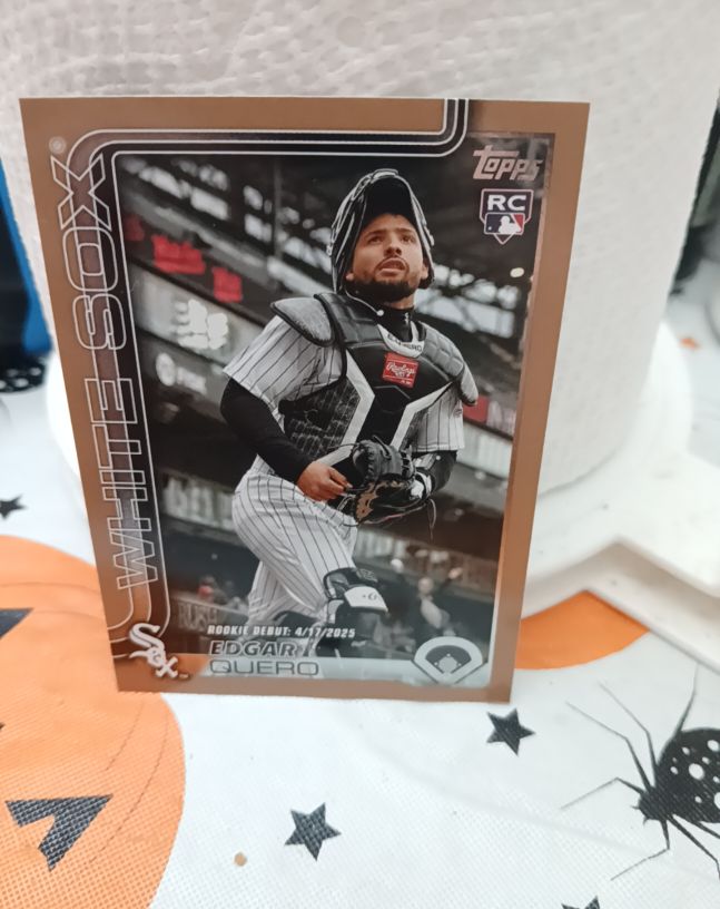 2025 Topps Update #US325 Edgar Quero — front