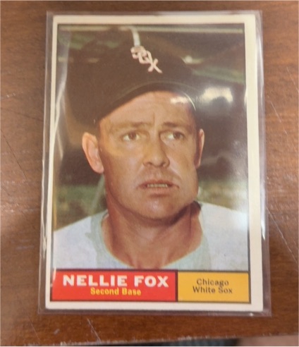 1961 Topps #30 Nellie Fox — front