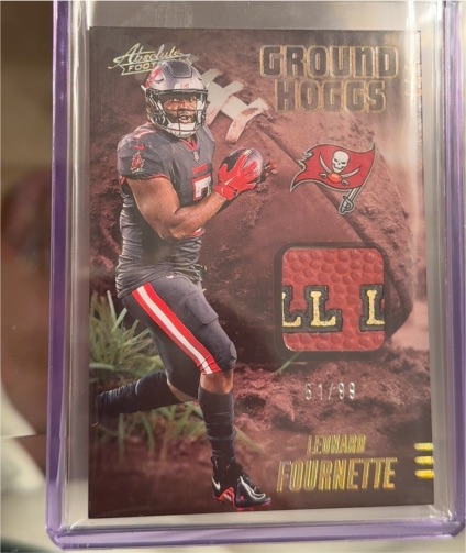 2025 Panini Absolute #GHM-LFO Leonard Fournette Ground Hoggs Patch — front