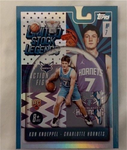 2025-26 Topps Limited Stock Legends #LST-4 Kon Knueppel — front
