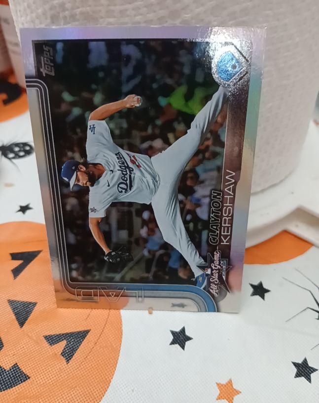 2025 Topps Update #ASG-50 Clayton Kershaw — front