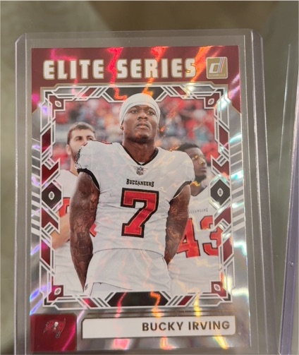 2025 Donruss Elite Series #TES-BIR Bucky Irving — front