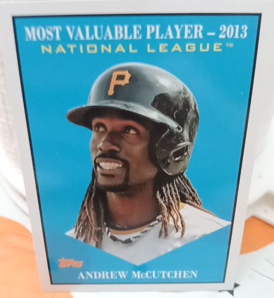 2025 Topps Update #MV-16 Andrew McCutchen Most Valuable Player — front