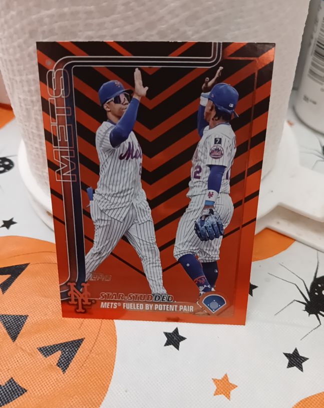 2025 Topps Update Series #US260 Juan Soto & Francisco Lindor — front