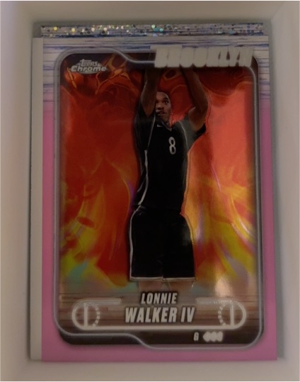 2024-25 Topps Chrome #180 Lonnie Walker IV — front