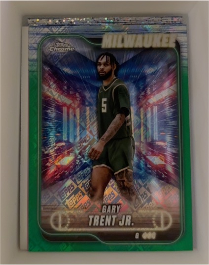 2024-25 Topps Chrome #81 Gary Trent Jr. — front