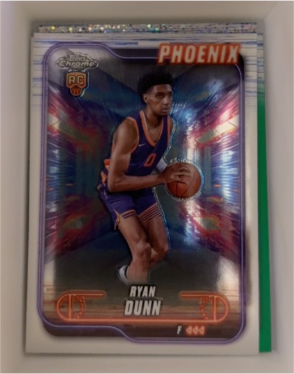 2024-25 Topps Chrome #182 Ryan Dunn — front