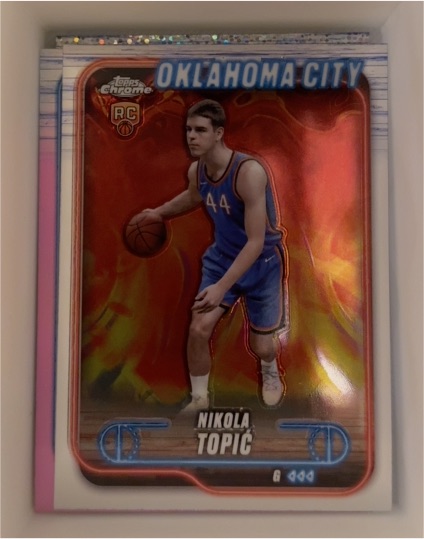 2024-25 Topps Chrome #119 Nikola Topić — front