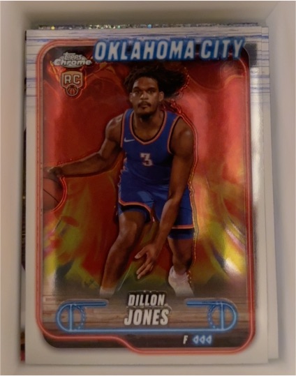 2024-25 Topps Chrome #189 Dillon Jones — front