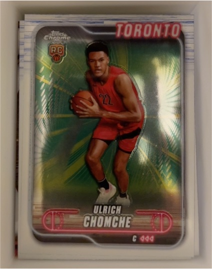 2024-25 Topps Chrome #191 Ulrich Chomche — front