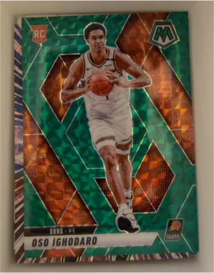 2024-25 Panini Mosaic #221 Oso Ighodaro — front