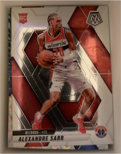 2024-25 Panini Mosaic #216 Alexandre Sarr — front