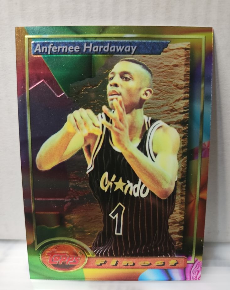 1993-94 Topps Finest #189 Anfernee Hardaway — front
