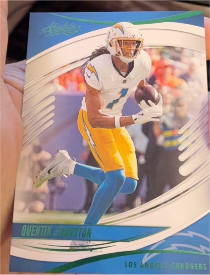 2025 Panini Absolute #32 Quentin Johnston — front