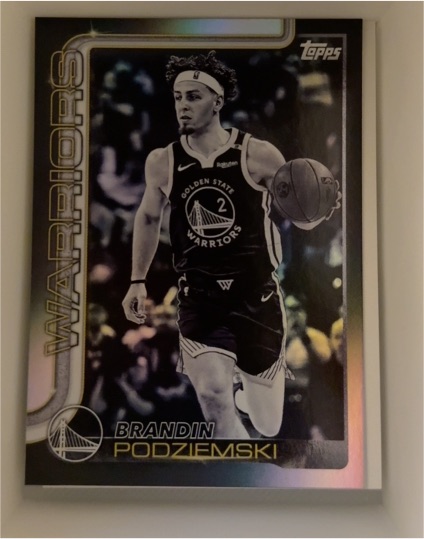 2025-26 Topps #141 Brandin Podziemski — front
