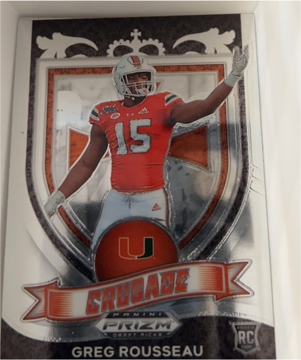 2021 Panini Prizm Draft Picks #179 Greg Rousseau — front