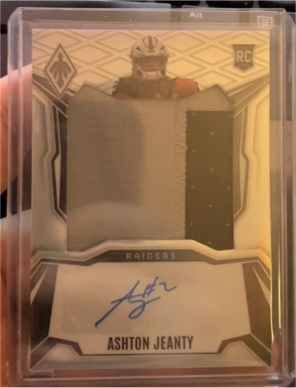 2025 Panini Phoenix Football #RPS-AJY Ashton Jeanty — front