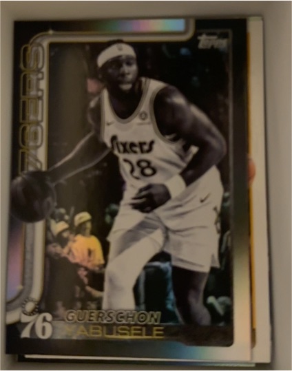 2025 Topps Basketball #76 Guerschon Yabusele — front