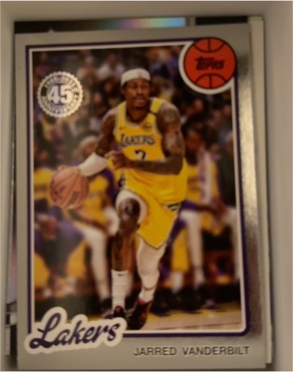 2025-26 Topps 1980-81 Topps Basketball #80BK-50 Jarred Vanderbilt — front