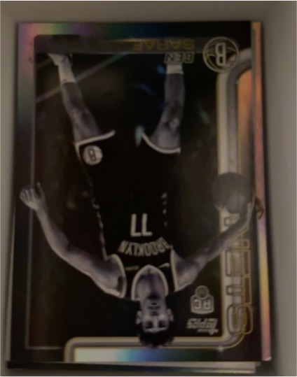 2022 Bowman Chrome Prospects Black & White Mini-Diamond Refractor #BCP-203 Jalen Duren — front