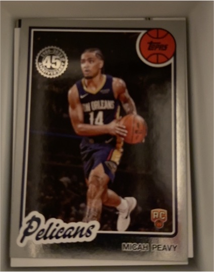 2025-26 Topps Basketball #80BK-83 Micah Peavy — front