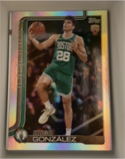 2025-26 Topps #228 Hugo Gonzalez — front