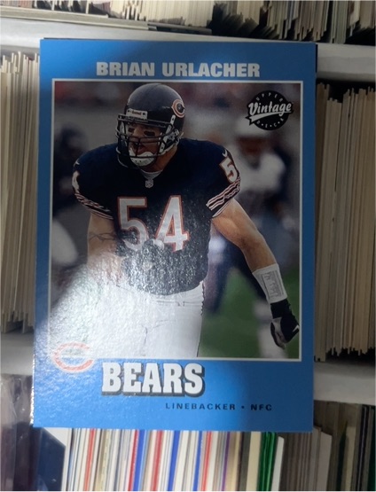 2001 Upper Deck Vintage Brian Urlacher — front