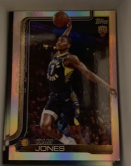2025-26 Topps #239 Kam Jones — front