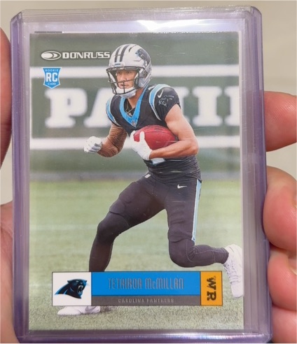2025 Donruss Retro 2005 #RO5-TMC Tetairoa McMillan Carolina Panthers — front