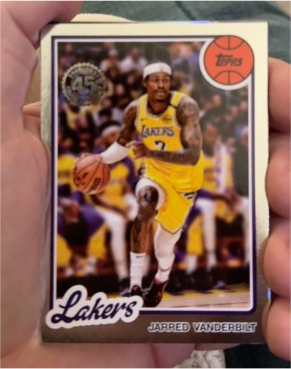2025-26 Topps #80BK-50 Jarred Vanderbilt 1980-81 Topps Basketball — front