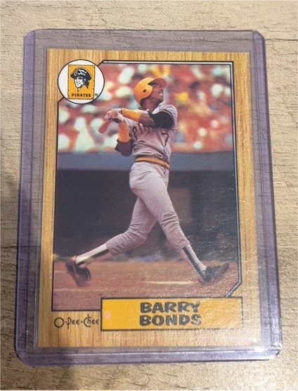 1987 O-Pee-Chee #320 Barry Bonds — front