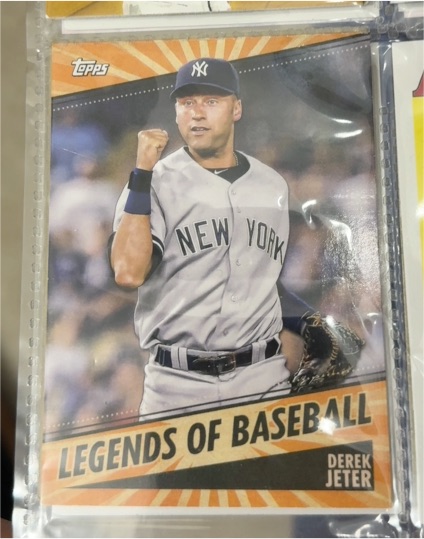 2021 Topps Opening Day #LOB-10 Derek Jeter — front