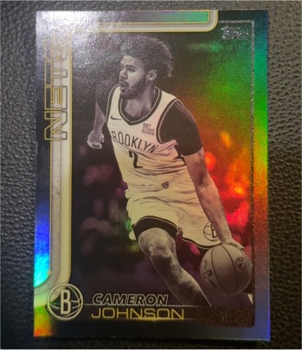 2025-26 Topps #13 Cameron Johnson — front