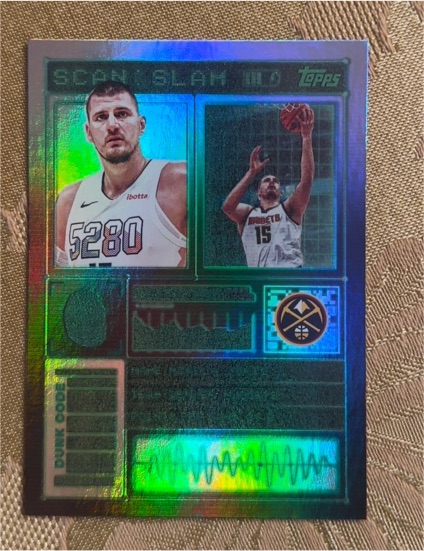 2025-26 Topps Scan and Slam #SS-7 Nikola Jokic — front