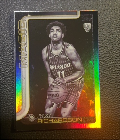 2025-26 Topps #225 Jase Richardson — front