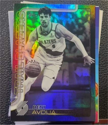 2025-26 Topps #125 Deni Avdija — front