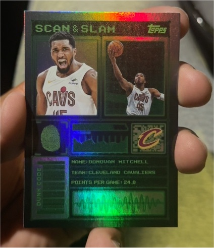 2025-26 Topps #SS-5 Donovan Mitchell Scan And Slam — front