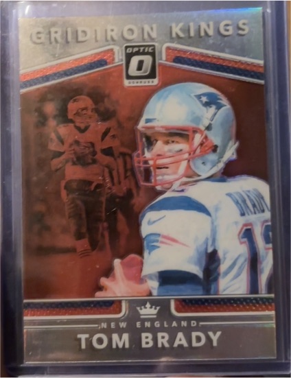 2017 Panini Donruss Optic #16 Tom Brady Gridiron Kings — front