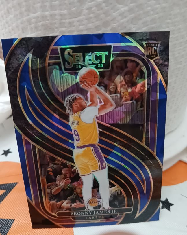 2024-25 Panini Select Premier Level #179 Bronny James Jr. — front