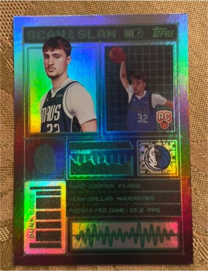 2025-26 Topps Scan and Slam #SS-26 Cooper Flagg — front