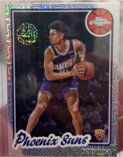 2025-26 Topps Chrome #TC-KB Koby Brea — front