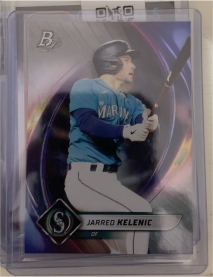 2022 Bowman Platinum #7 Jarred Kelenic — front