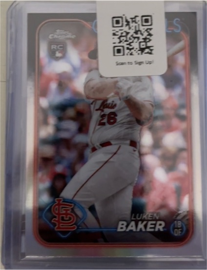2024 Topps Chrome #132 Luken Baker — front