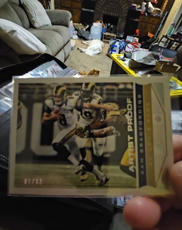 2013 Score #172 Sam Bradford — front