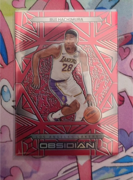 2024-25 Panini Obsidian #97 Rui Hachimura — front