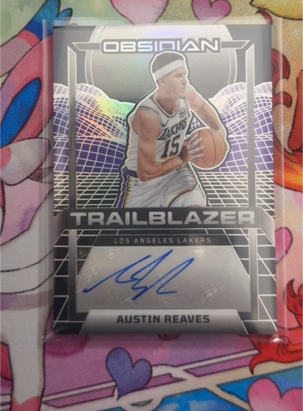 2024-25 Panini Obsidian Trailblazer #TB-AR Austin Reaves — front