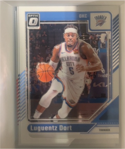 2024-25 Donruss Optic #130 Luguentz Dort — front