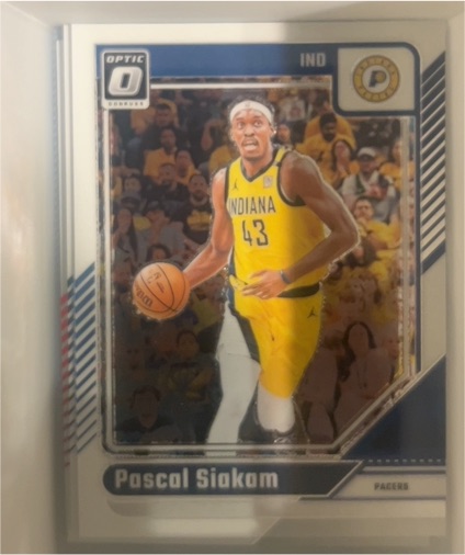 2024-25 Panini Donruss Optic #187 Pascal Siakam — front
