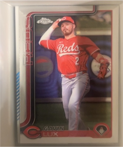 2025 Topps Chrome #237 Gavin Lux — front