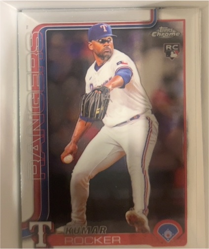 2025 Topps Chrome #73 Kumar Rocker — front